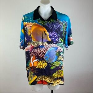 Lazy Oaf Vibrant Reef Men's Shirt